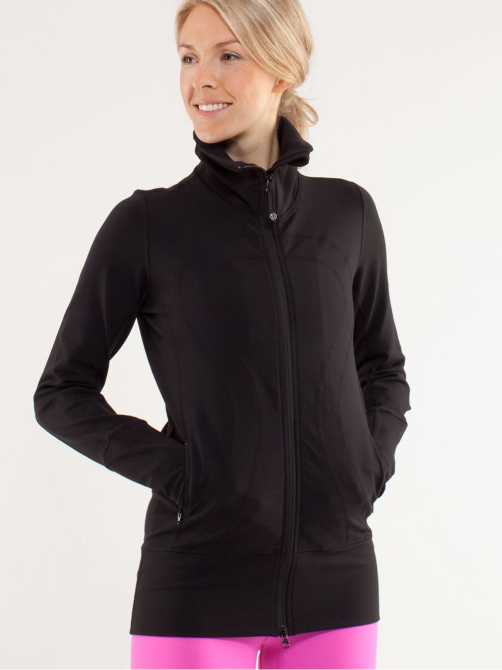 Lululemon In Stride Jacket Size 6 * Luon Black